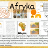 Afryka - Egipt Kenia i Tanzania