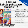 Scenariusze pokazowe - klasy 1, 2, 3 - ortografia i gramatyka, 90 scenariuszy