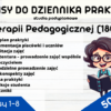 WPISY DO DZIENNIKA praktyk z Terapii Pedagogicznej (180 h)