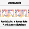 Girlanda / Napis - WITAMY