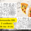 Kolorowanka XXL - Dzień Pizzy