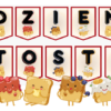 Dzień Tosta - girlanda