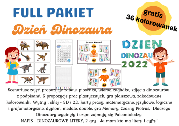 Dzień Dinozaura XXL Mega Pakiet!