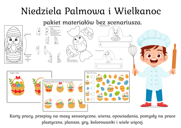 Niedziela Palmowa i Wielkanoc - Mega Pakiet