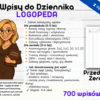 Logopeda Wpisy do Dziennika Tematy Zajęć, Przedszkole Zerówka