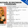 PROTOKÓŁ ZE SPOTKANIA Z RODZICAMI