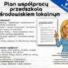 Plan współpracy przedszkola ze środowiskiem lokalnym