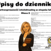 Wpisy do dziennika Niepełnosprawność intelektualną w stopniu lekkim Klasa 2