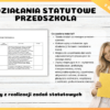 Działania statutowe przedszkola wpisy z realizacji zadań statutowych